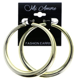 Mi Amore Hoop-Earrings Gold-Tone