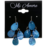 Mi Amore Chandelier-Earrings Blue/Silver-Tone