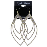 Mi Amore Dangle-Earrings Silver-Tone/Gold-Tone