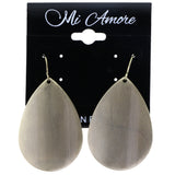 Mi Amore Matte Finish Dangle-Earrings Gold-Tone