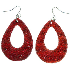 Mi Amore Dangle-Earrings Red