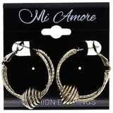 Mi Amore Hoop-Earrings Gold-Tone