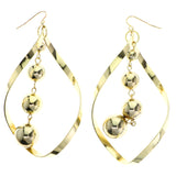 Mi Amore Dangle-Earrings Gold-Tone