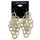 Mi Amore Chandelier-Earrings Gold-Tone