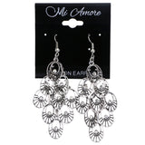 Mi Amore Chandelier-Earrings Silver-Tone