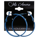Mi Amore Hoop-Earrings Blue/White