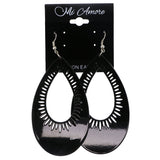 Mi Amore Dangle-Earrings Black