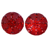 Mi Amore Post-Earrings Red