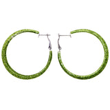 Mi Amore Hoop-Earrings Green