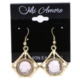 Mi Amore Dangle-Earrings Gold-Tone