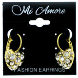 Mi Amore Dangle-Earrings Gold-Tone