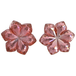 Mi Amore Flower Post-Earrings Pink