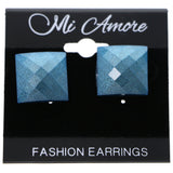 Mi Amore Post-Earrings Blue