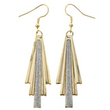 Mi Amore Dangle-Earrings Gold-Tone/Silver-Tone