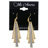 Mi Amore Dangle-Earrings Gold-Tone/Silver-Tone