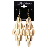 Mi Amore Chandelier-Earrings Gold-Tone