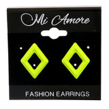 Mi Amore Post-Earrings Green