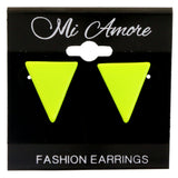 Mi Amore Post-Earrings Green