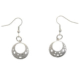 Mi Amore Drop-Dangle-Earrings Silver-Tone