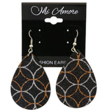 Mi Amore Dangle-Earrings Black/Multicolor