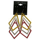 Mi Amore Dangle-Earrings Pink/Yellow