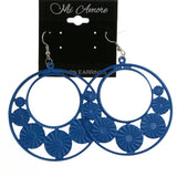 Mi Amore Dangle-Earrings Blue