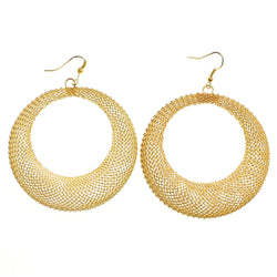 Mi Amore Dangle-Earrings Gold-Tone