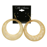 Mi Amore Dangle-Earrings Gold-Tone