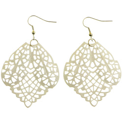 Mi Amore Dangle-Earrings White