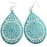 Mi Amore Dangle-Earrings Blue