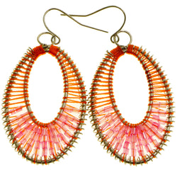 Mi Amore Dangle-Earrings Orange/Pink