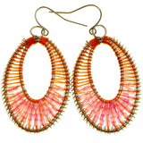 Mi Amore Dangle-Earrings Orange/Pink