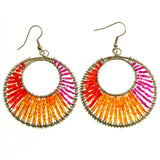 Mi Amore Dangle-Earrings Multicolor/Silver-Tone