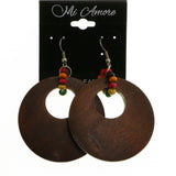 Mi Amore Dangle-Earrings Brown/Multicolor