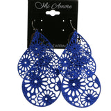 Mi Amore Dangle-Earrings Blue