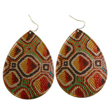 Mi Amore Dangle-Earrings Brown/Multicolor