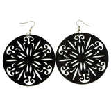 Mi Amore Dangle-Earrings Black