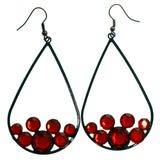 Mi Amore Dangle-Earrings Black/Red