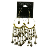 Mi Amore Dangle-Earrings Silver-Tone/Gold-Tone