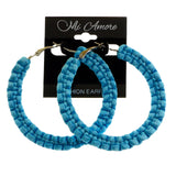 Mi Amore Hoop-Earrings Blue