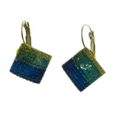 Mi Amore Dangle-Earrings Blue