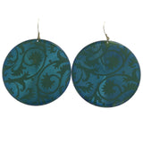 Mi Amore Dangle-Earrings Blue