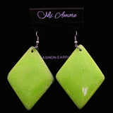 Mi Amore Dangle-Earrings Green