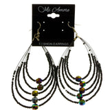 Mi Amore Dangle-Earrings Black