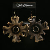 Mi Amore Dangle-Earrings Bronze-Tone/Black