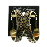 Mi Amore Hoop-Earrings Gold-Tone