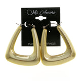 Mi Amore Dangle-Earrings Gold-Tone