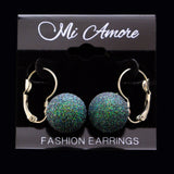 Mi Amore Dangle-Earrings Silver-Tone/Green