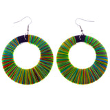 Mi Amore Dangle-Earrings Black/Multicolor