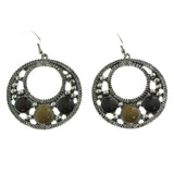 Mi Amore Dangle-Earrings Silver-Tone/Multicolor